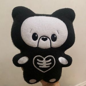 Skeleton Teddy Bear Handmade